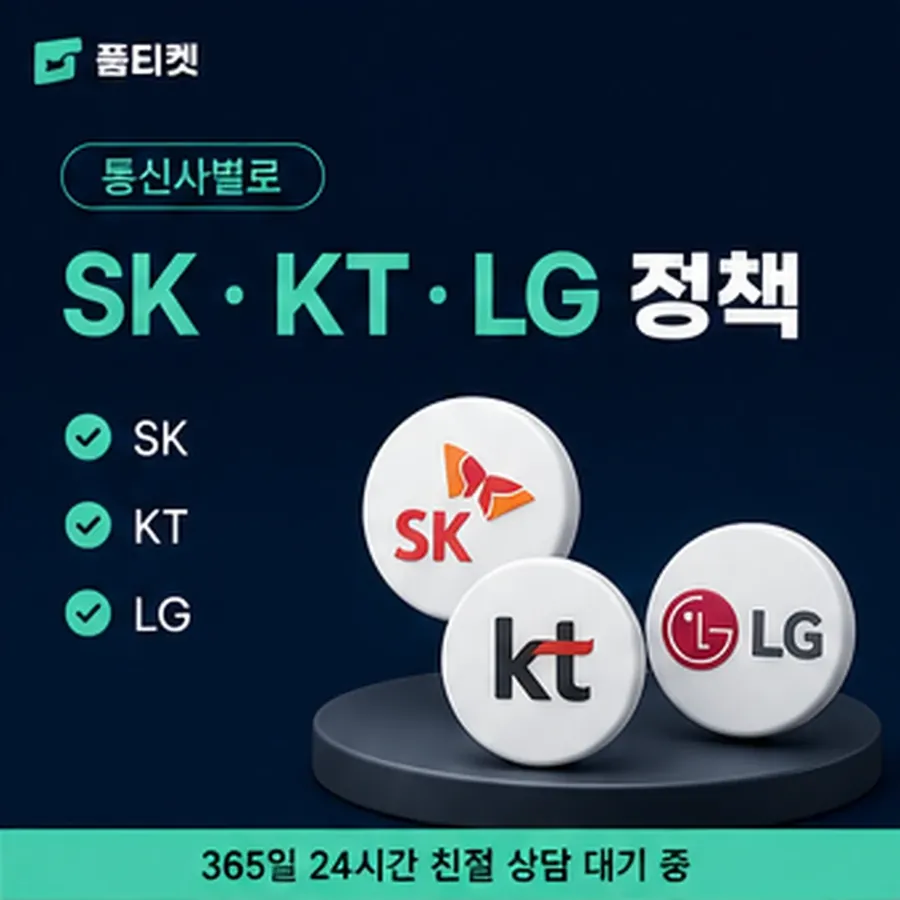 품티켓 컬쳐랜드 회선의 소액결제 수수료 금액이 매겨지는 방식 안내 이미지